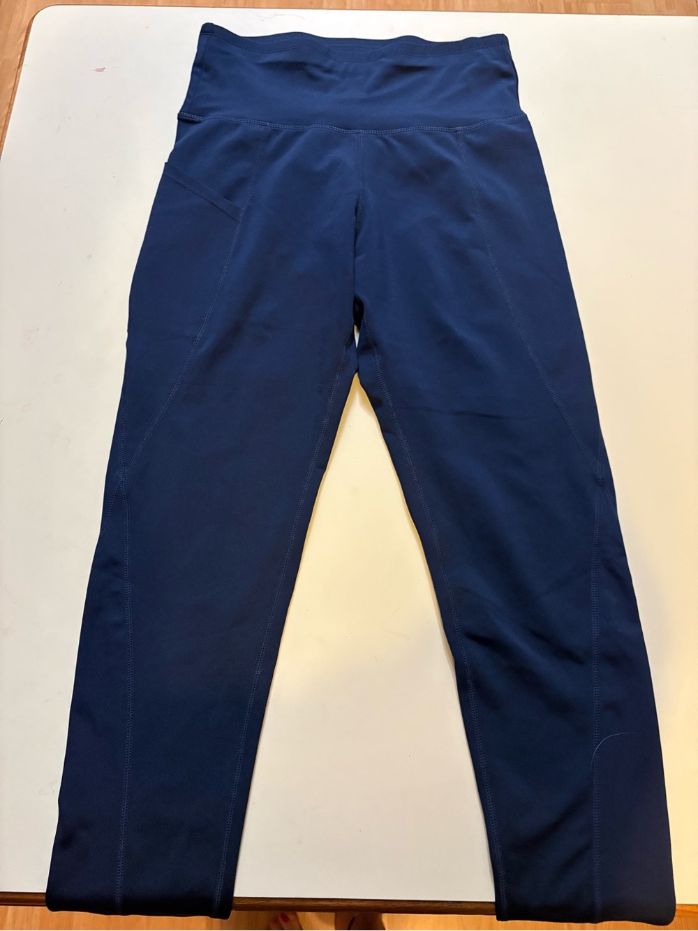 High-Rise Navy Women's Leggings